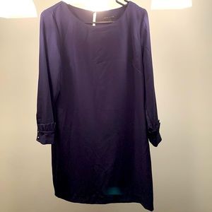 Banana republic navy shift dress size 4